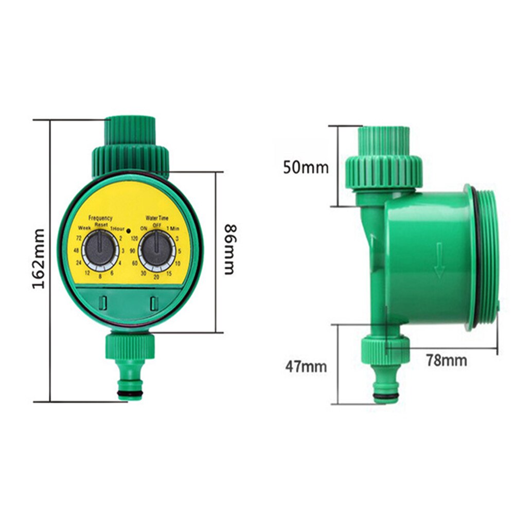 Temporizador de riego de jardín electrónico, pantalla LCD, controlador de riego automático, válvula de inteligencia, dispositivo de Control de riego: Type B