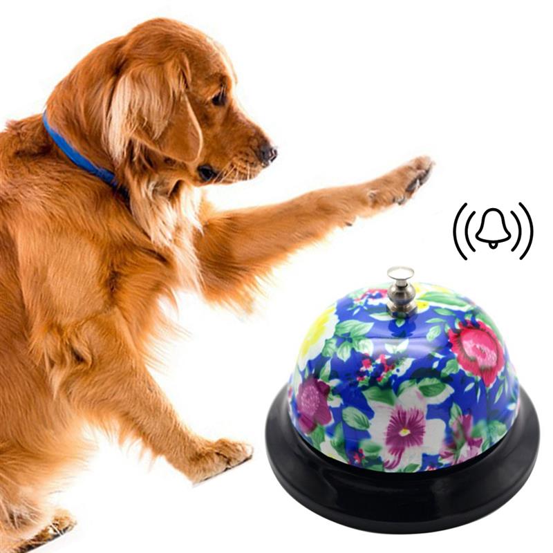 Interactive Dog IQ Training Ringer Toys Pet Puppy Kitten Feeding Food Called Dinner Bell Colorful Small Dog Training Accessories: Type 3