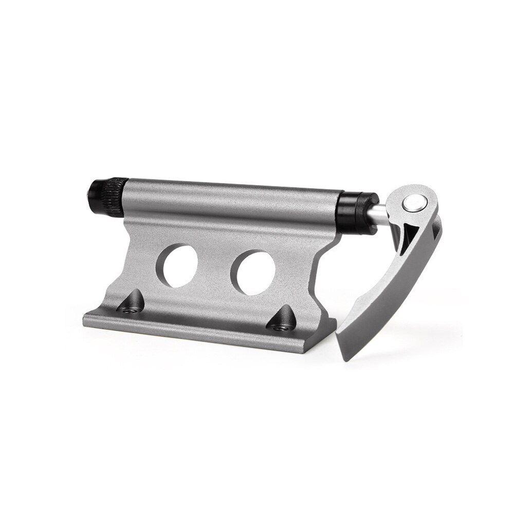 Bike Fork Rack Holder Stand Portable Bike Front Fork Clamp For Car Travelling Riding Supplies Accessories For Bicycle Tool: Silver Rack