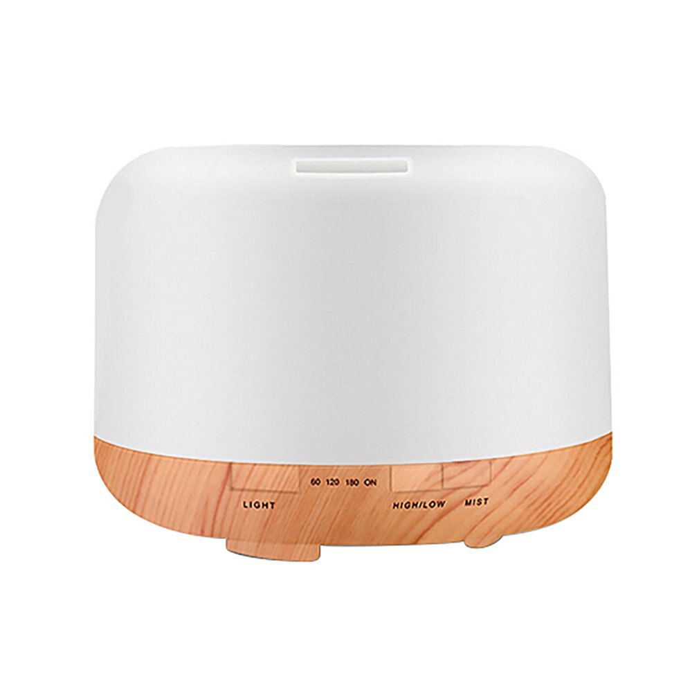 Difusor de Aroma eléctrico portátil, humidificador de aceites esenciales ultrasónico, atomizador de aire con Control remoto, 500 Ml