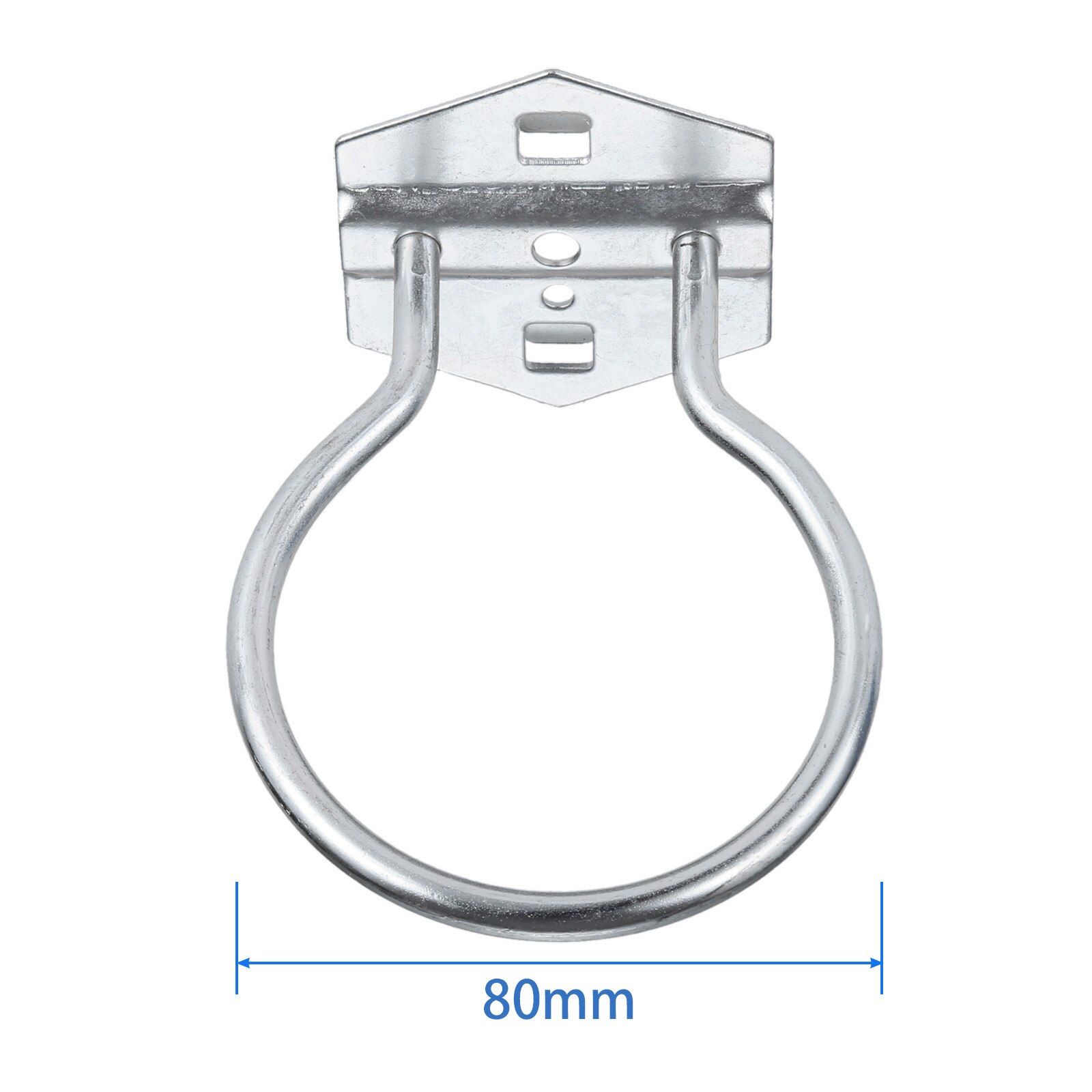 Dreld Muur Gemonteerde Gat Boord Haak Hardware Tool Magazijnstelling Hanger Haak Tuin Badkamer Organizer Haken Keuken Opslag Gereedschap: 17 70mm