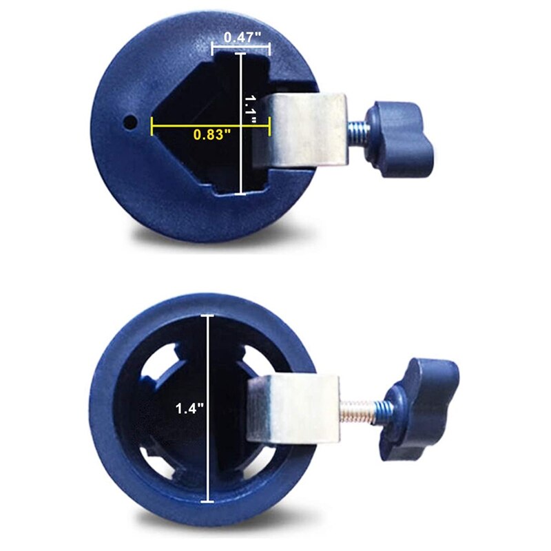 Pole Attachment Angle Adaptor Tool Holder for Threaded Extension Pole Attach to Paint Roller Painter Brush Home Tools