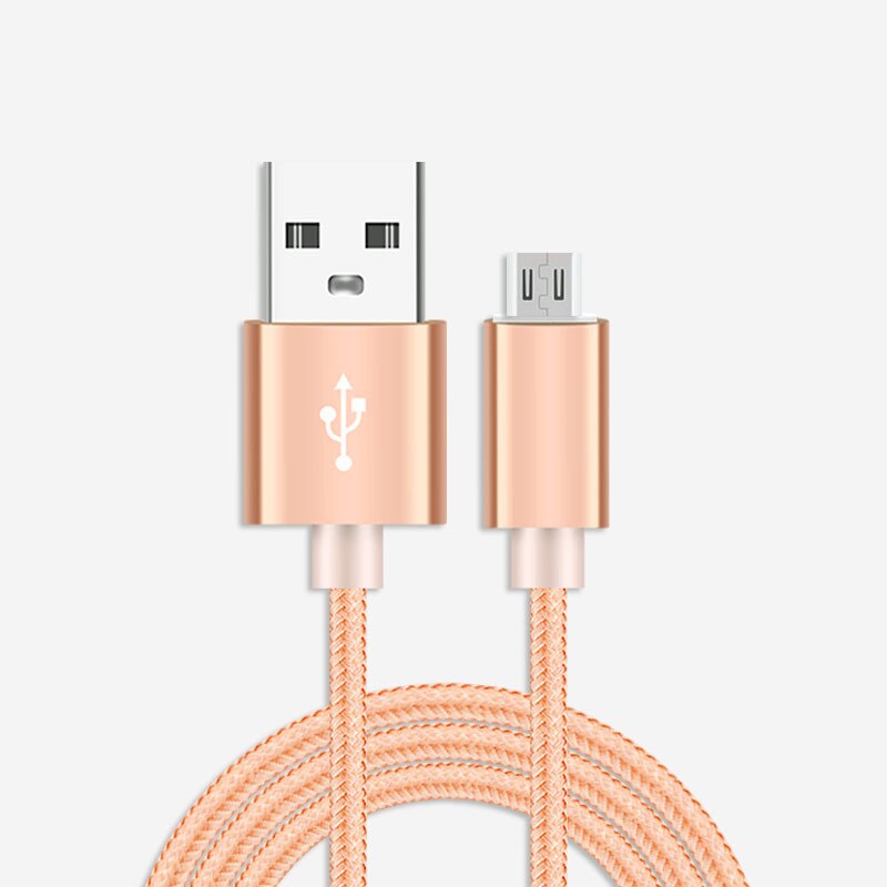 Billading høy mengde nylonflett anti-knyttet usb-kabel for samsung huawei xiaomi android iphone 1.5m hurtigladetråd