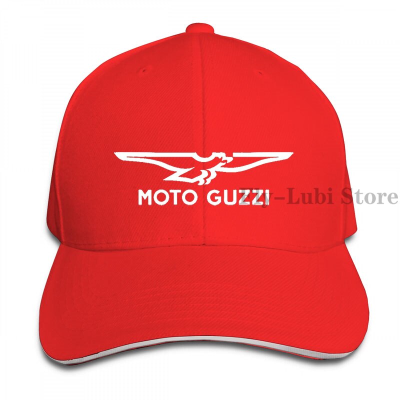 Moto Guzzi Rechts Baseball cap men women Trucker Hats adjustable cap: 1-Red