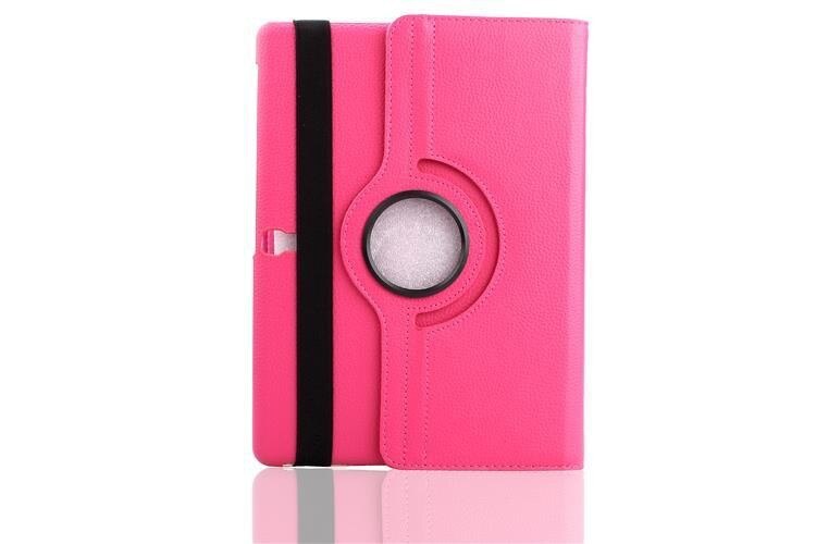 Case For Samsung Galaxy Tab S 10.5 SM-T800 T805 Tablet PU Leather Case Cover Stand for Samsung Galaxy Tab S 10.5" Tablet Case: Rose