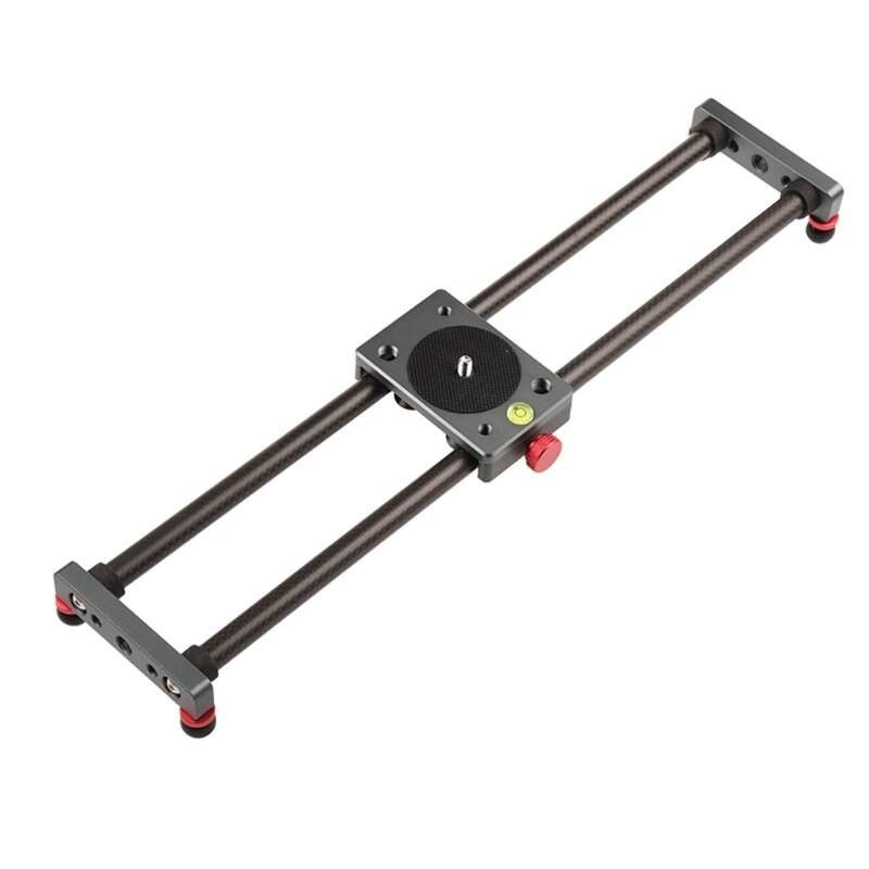 40Cm Mini Carbon Fiber Rail Staven Tafel Top Video Camera Slider Voor Smartphone Voor Dslr-Sony -Canon -Nikon Tot 5Kg