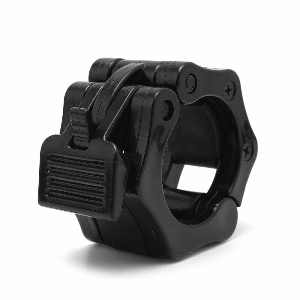 2 Stck 30mm Hantel Klemme Frühling Kragen Clips Fitnessstudio Gewicht Hantel sperren Standard Heben Bausatz