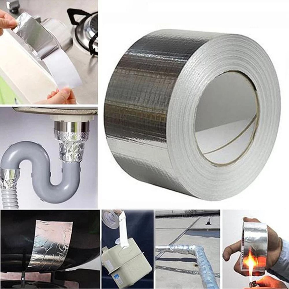 Reparatie Tape Super Waterdichte Butyl Rubber Aluminium Folie Tape Sterke Lijm Dak Waterdicht Crack Reparatie Tapes Lijmen