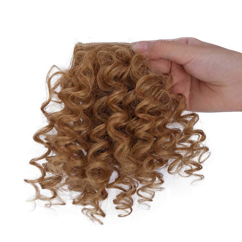 SHANGKE Synthetic Afro Puff Hair Bun Curly Hair Accessories Drawstring Hair Clips Women’s Chignon Hair Extension High Temperatur: T27/30/4
