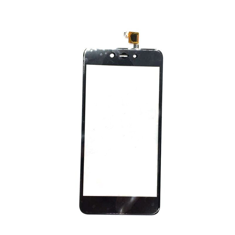 De superior para BQ huelga de 5211 ) capacitiva Digitalizador de pantalla táctil vidrio frontal de repuesto de pantalla táctil con 3m etiqueta