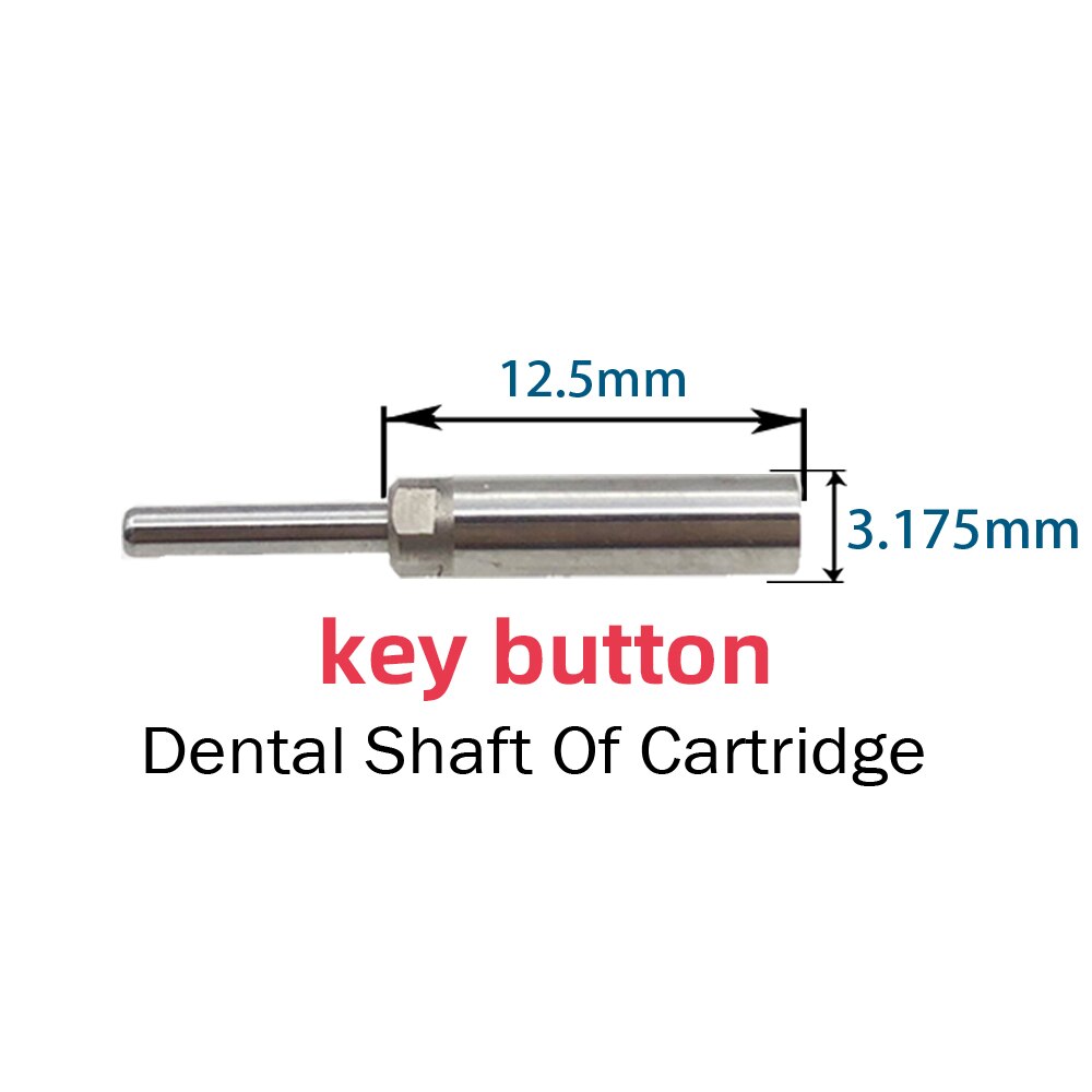 Piezas de Repuesto de eje de husillo Dental NSK kav sirona, accesorios de eje de mano, estrella de aire, midwest, 10 unidades: 12.5mm
