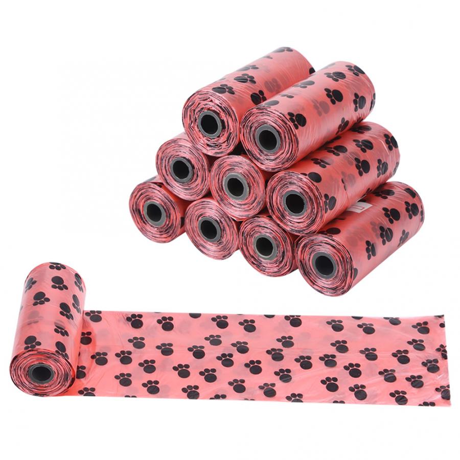 40 Rolls Dog Poop Bag Pet Pick Garbage Bag Thick and Durable Outdoor Pet Garbage Collection Bag Dog Toilet Cleaning Garbage Bags: 40 Rolls