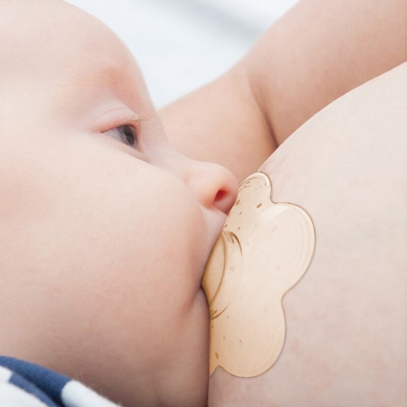 2 Stck Silikon Nippel Schild Schutz Brust Pad Pflege Abdeckung Stillen murmeln Fütterung Milch Schutz Kappe