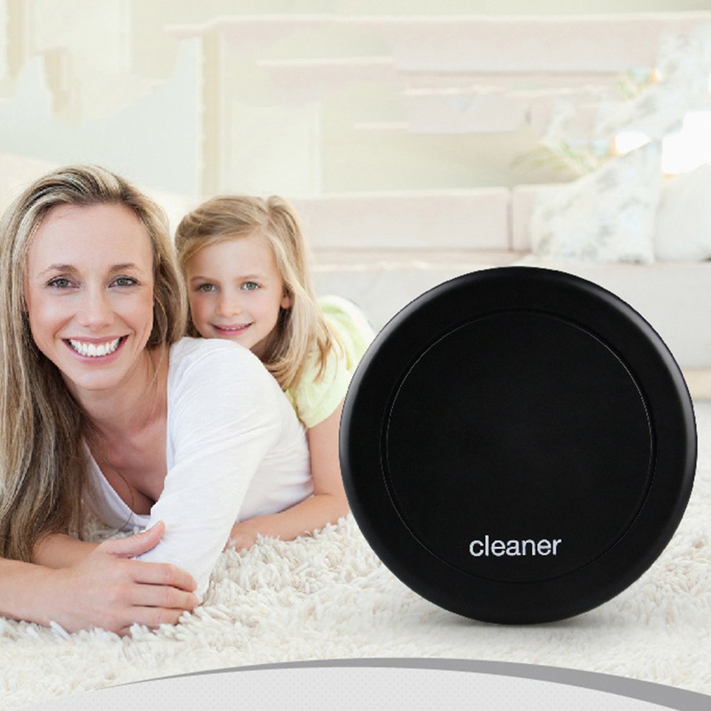 Rechargeable Clean Robot Automatic Auto Cleaner Vacuum Floor Steering Cleaning Intelligent Smart Dust Dirt Sweeping Noiseless