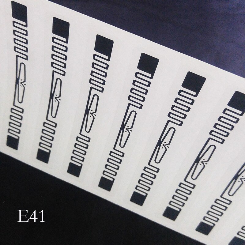 100Pcs E44 Rfid Elektronische Label Uhf Elektronische Tag Buurt Metalen Vloeibare Aluminiumfolie Aluminiumfolie Milieu Rf Label