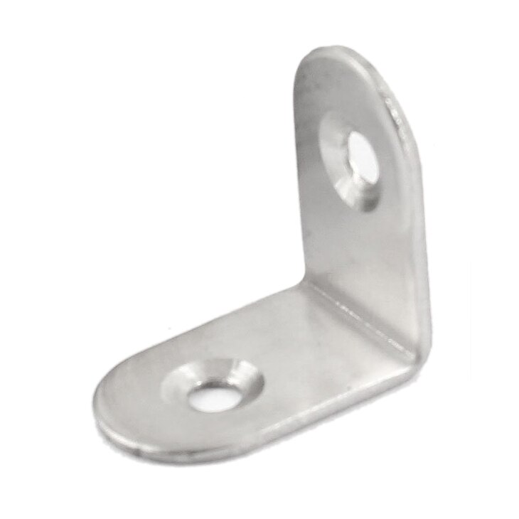 10 Pcs 25mm x 25mm Corner Brace Joint Right Angle Bracket