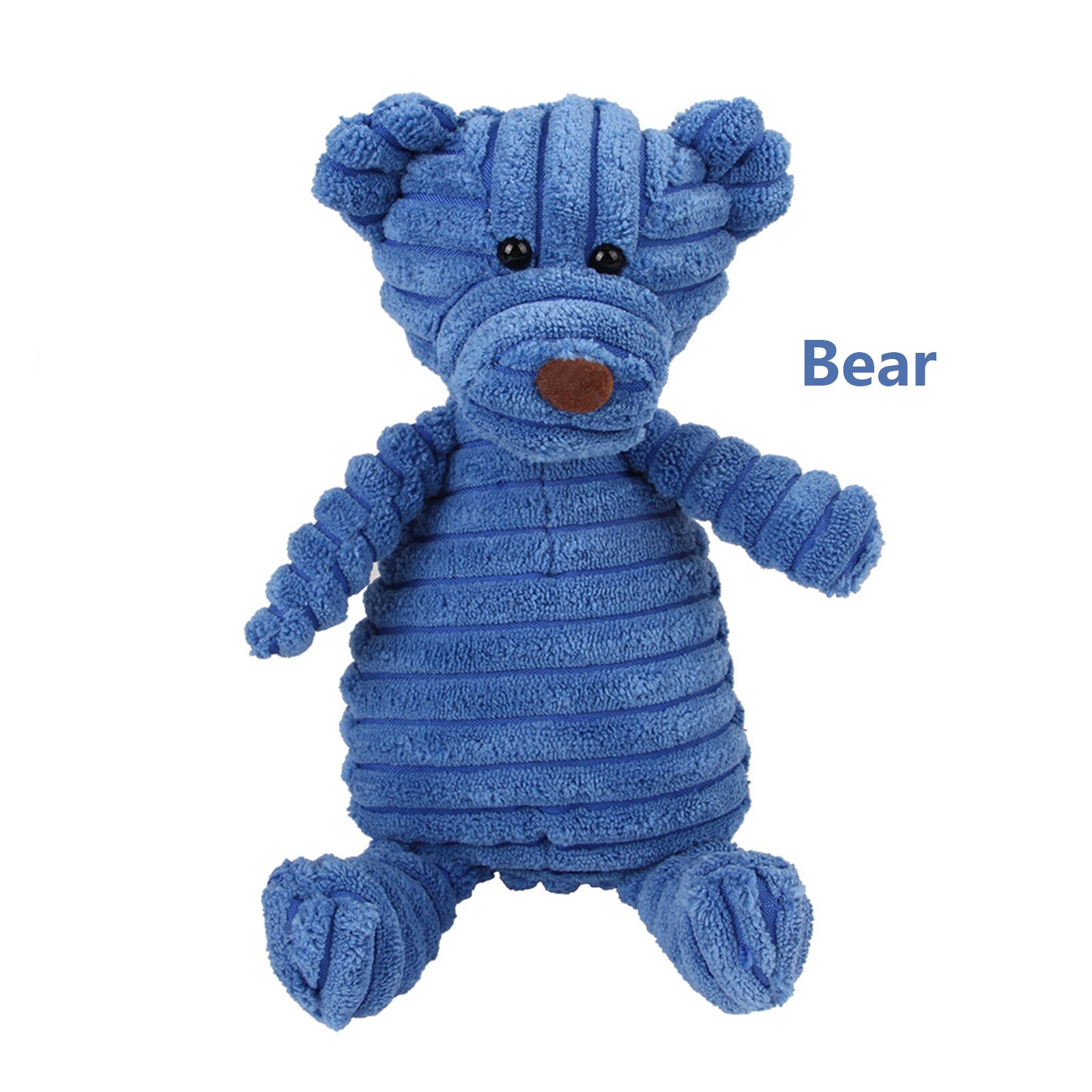 13 Colors Dog Chew Squeak Toys Rope Interactive Toy Cute Monkey Bear Lion Animal Plush Toy Puppy Chew Molar Toy: 11