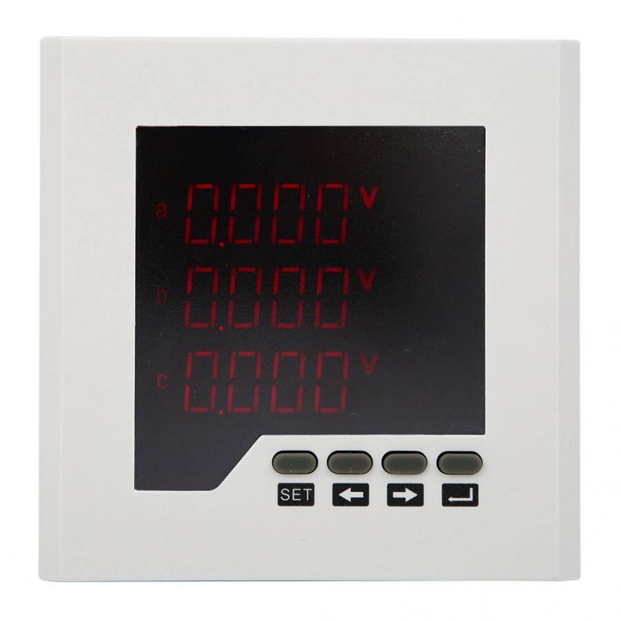 power meter DTM-D120 Electric Energy Meter 3 Phase Multi-Function Power Meter AC220V with RS485 Port digital wattmeter