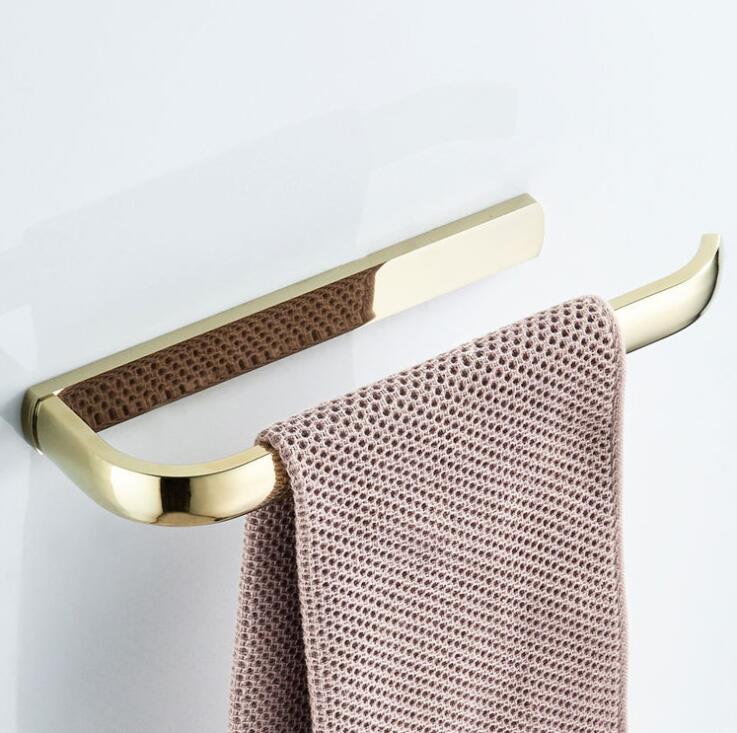 Antique brass towel rings towel bar towel holder wall mounted bathroom accessories JM-FZG: gold color