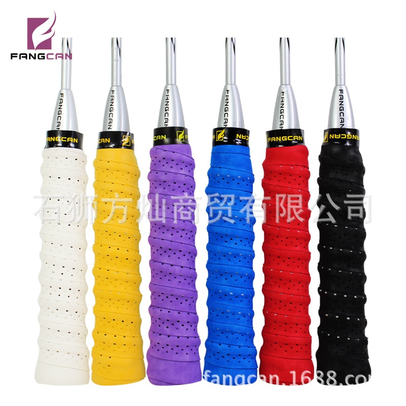 Dull Polish Knitting Grip Tape Pu Sweat Absorbing Badminton Racket Network Wall Is Patted Punched Eva Anti-slip Durable FANGCAN