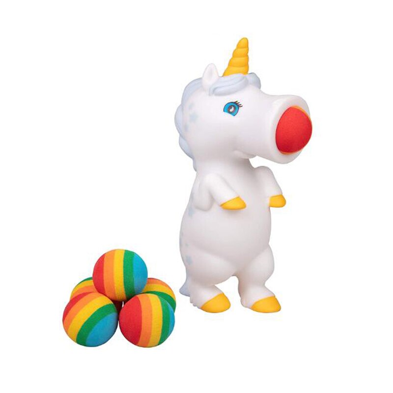 Ball Popper Toy Prank Gadgets Cool Stuff Fun Office Stress Reliever toys Autism Sensory For Children Adult: White Unicorn