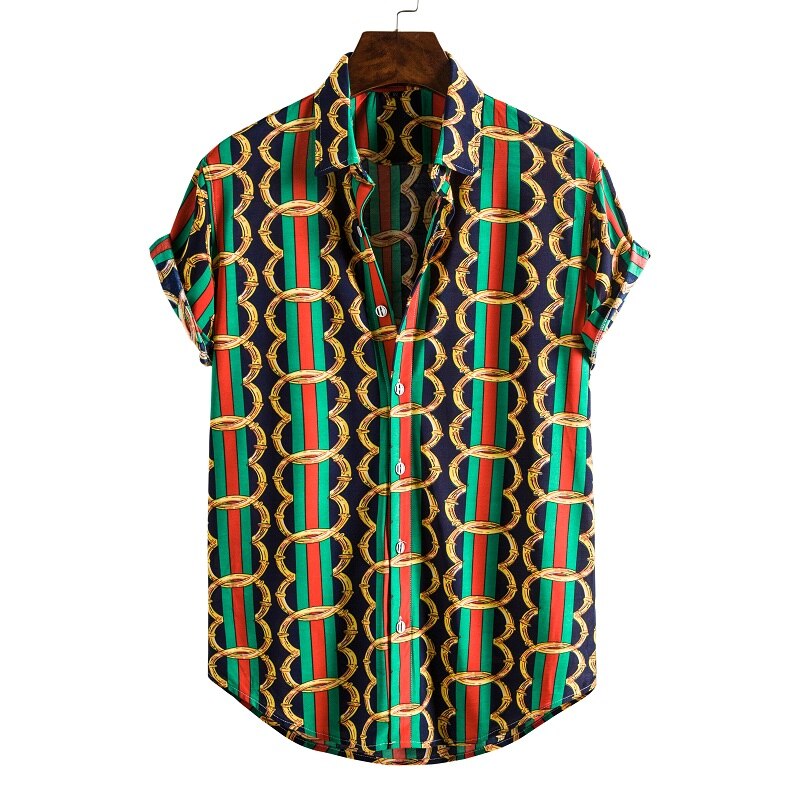 Mens Short Sleeve Hawaiian Shirt Fast drying Plus Size Asian Size M-5XL Summer Casual shirts for men: Purple / XXL