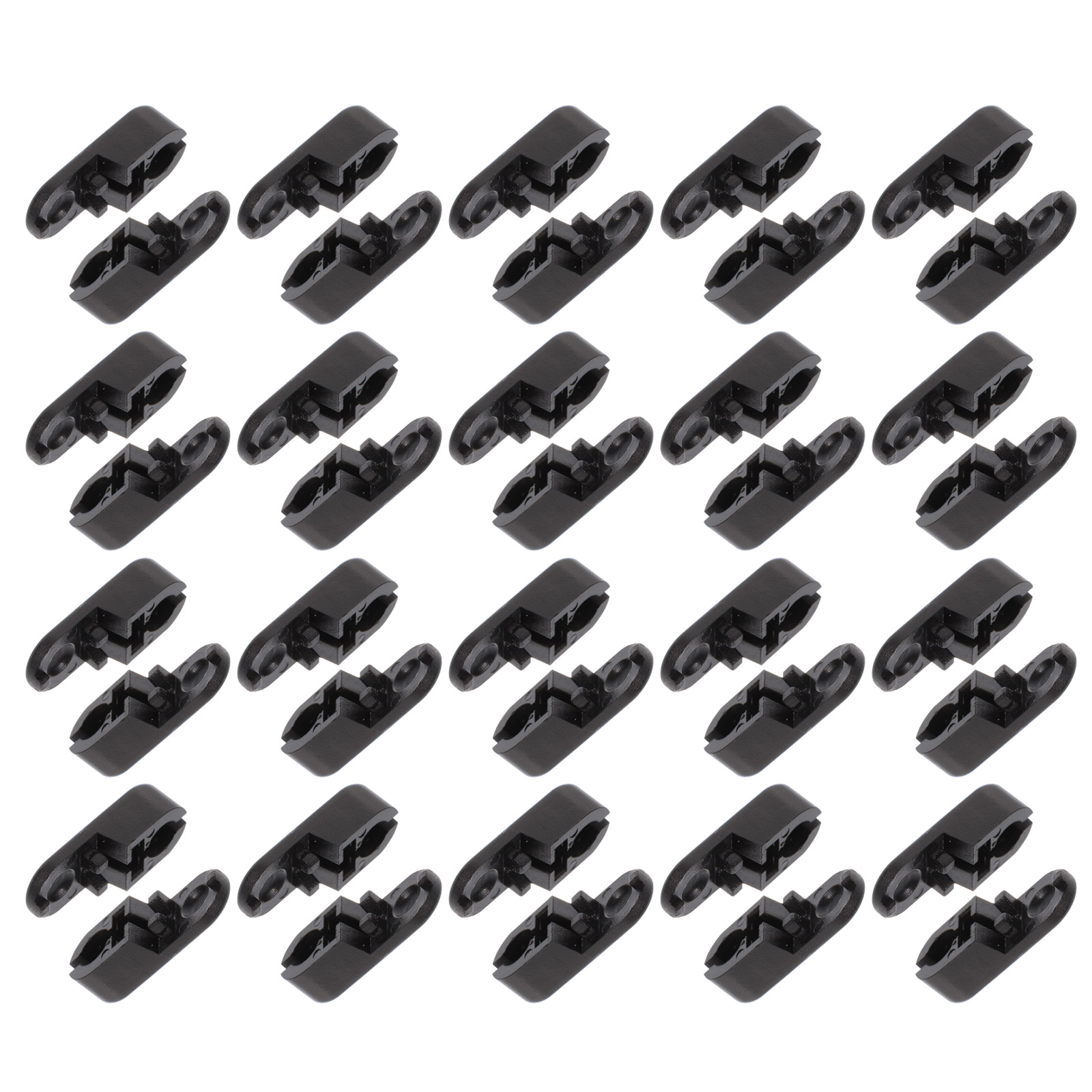 25pcs Plastic Chain Connector Roller Shade Vertical Blind Connecting Clip
