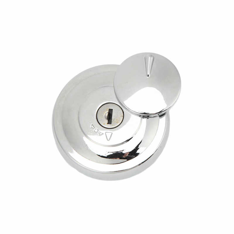 Lock Oil Tank Cover Durable Sturdy Aluminum Perfect Match Motorcycles Fuel Tank Cap with 2 Keys for Repair