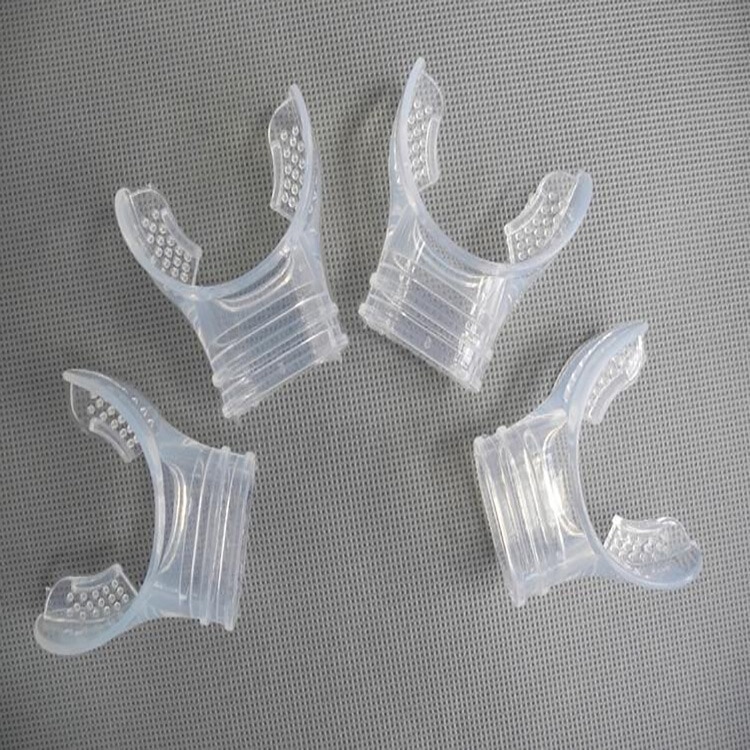 Bocal de silicone puro para regulador de mergulho snorkel mergulho seguro universal acessório natação bocal regulador