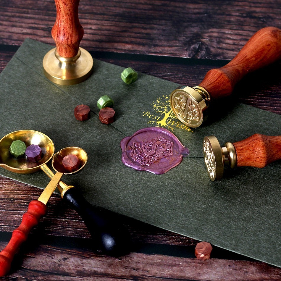 Geboortekaart set jongetje met lakzegel en label