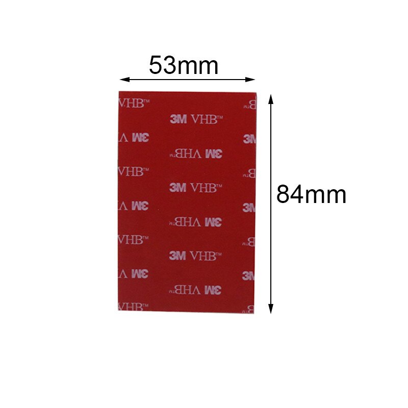 15/10/5 Pcs 3M Vhb Naadloze Dubbelzijdige Tape 84*53*1.15Mm Tegel Muur sticker Haak Dubbelzijdig Klevende Foam Dubbelzijdige Tape