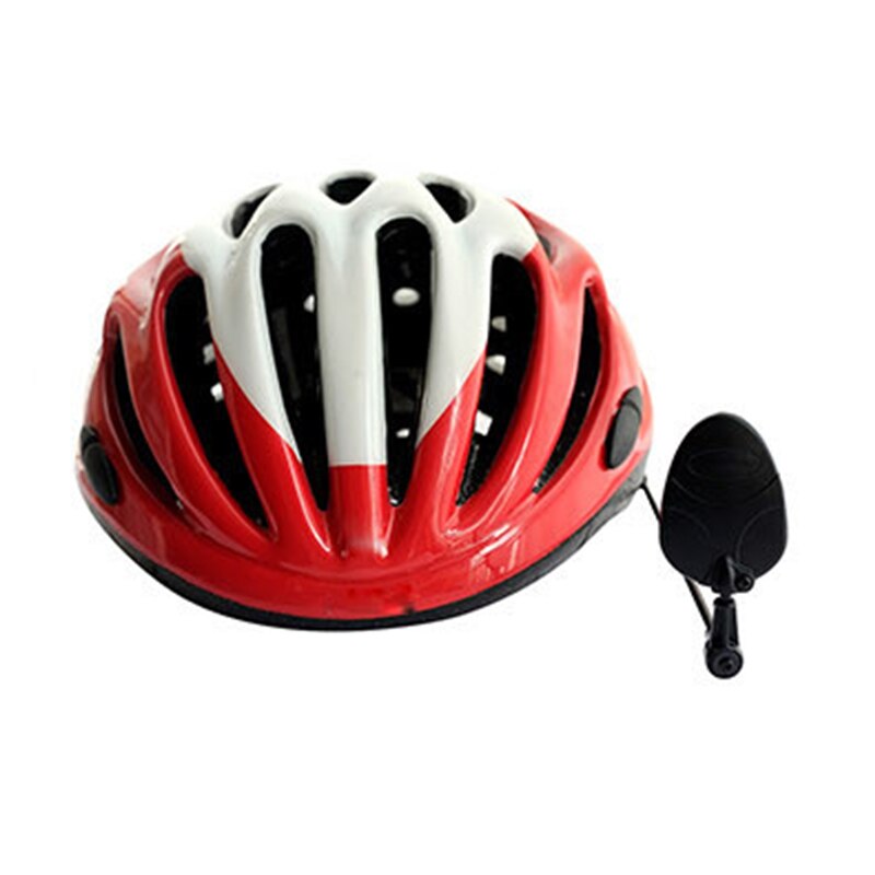 Espejo para casco de bici de montaña ligera, espejo retrovisor montado en casco, accesorio de ciclismo, espejos universales de rotación de 360 grados