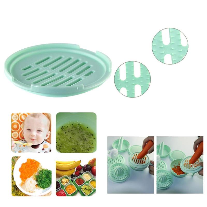 Juego de 9 unidades de alimentos para bebés, rectificadora Manual de alimentos, trituradora de barro, máquina de procesamiento de alimentos suplementarios