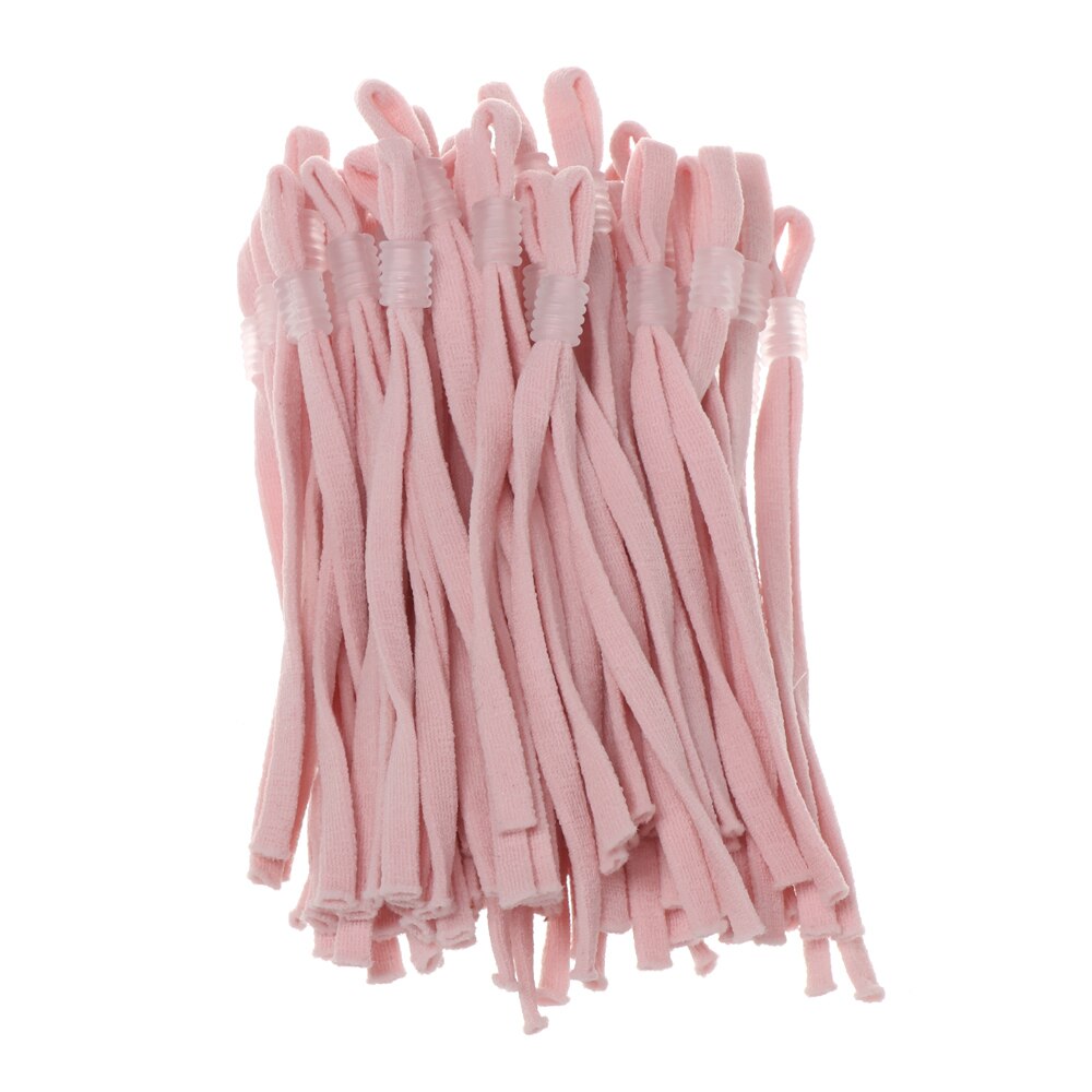 50PCS Candy Farbe Einstellbar Maske Schnalle Masken Befestigung Band Schnur Elastische Nähen Seile DIY Handwerk Mund Masken Schal Seil string: other