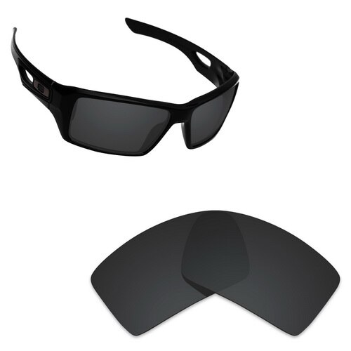 ToughAsNails Polarized Replacement Lenses for Oakley Eyepatch 2 Frame - Varieties: Black