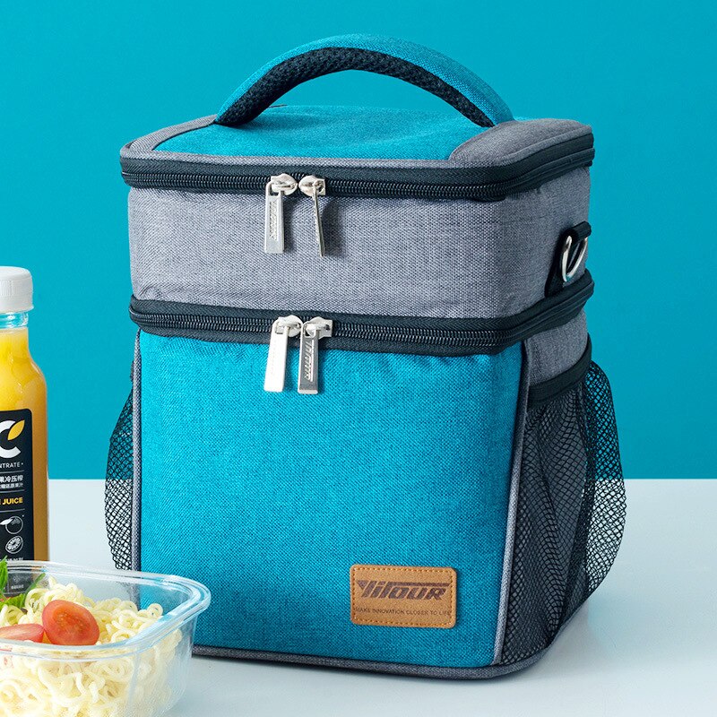 Gumst Geïsoleerde Lunch Tas Thermische Voedsel Zak Grote Capaciteit Toevallige Picknick Tas Lunch Box Voor Vrouwen En Kinderen Goede