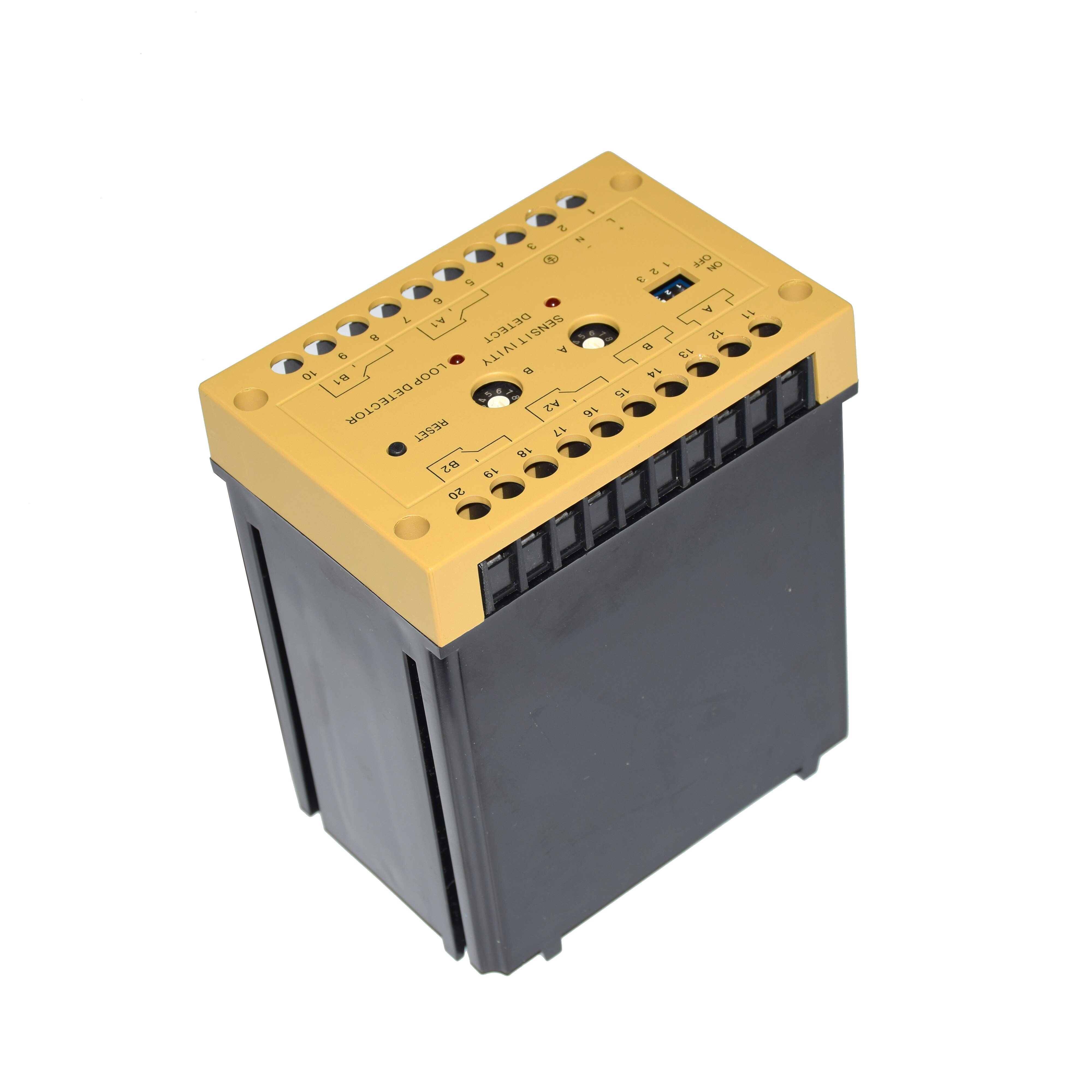 Verkehrs Induktive 2 kanal Schleife Fahrzeug Detektor DLD-600 AC220V 110V für große lkw Auto parkplatz System