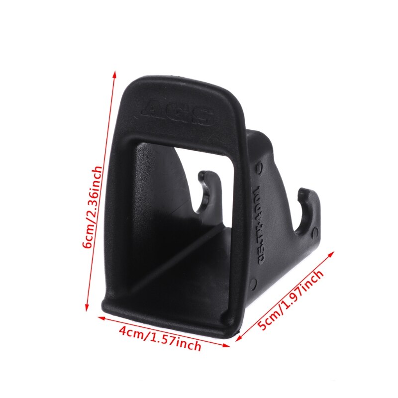 1 Pair Car Baby Seat ISOFIX Latch Belt Connector Guide Groove E7CA