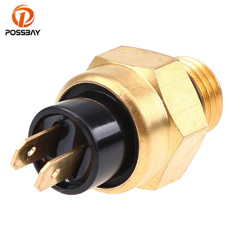 POSSBAY Motorcycle Radiator Fan Thermo Switch Temp Sensor For KTM Husqvarna Husaberg 2 Stroke and 4 Stroke Motor Accessories