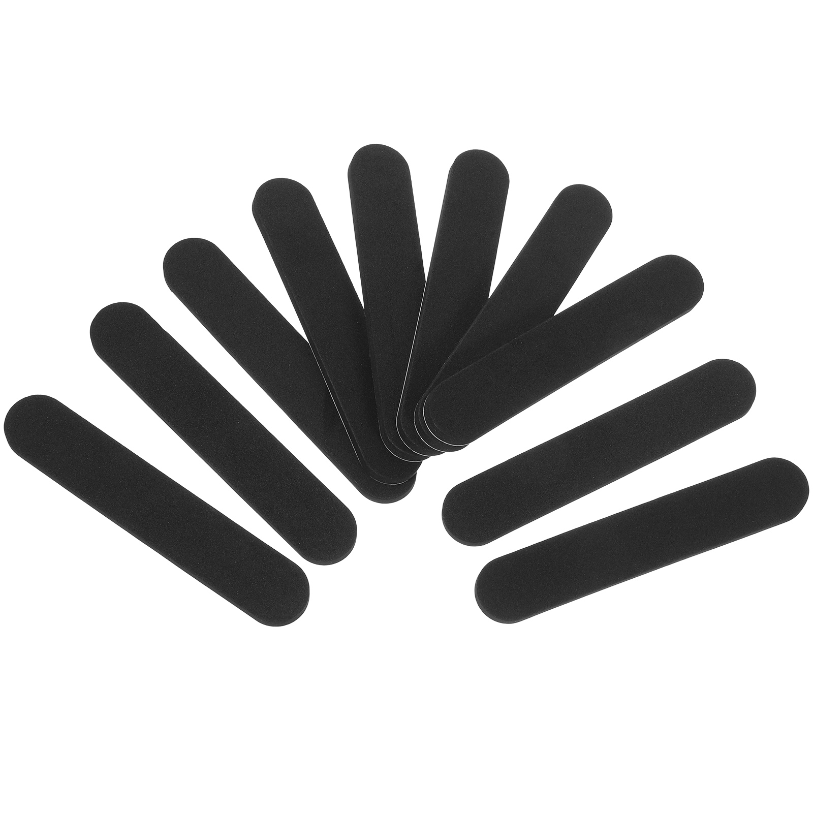 10 peças inserções redutoras de tamanho de chapéu inserções de chapéu para caber mais pequenos redutores de tamanho de chapéu de espuma fácil de usar fita redutora de tamanho de chapéu: Preto