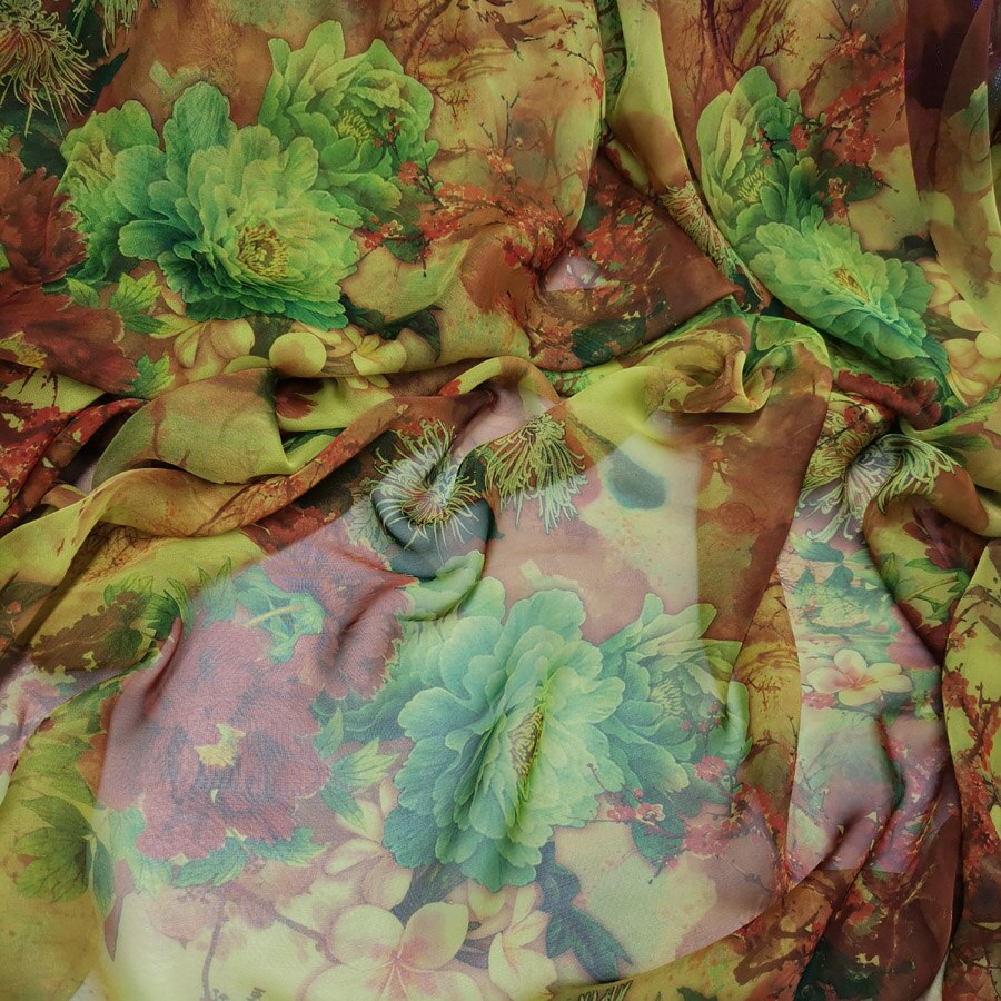 Dress Dancing Soft Fabric Flowing 30D Chiffon Light Thin Fabric Costume Material DIY Stage Cosplay