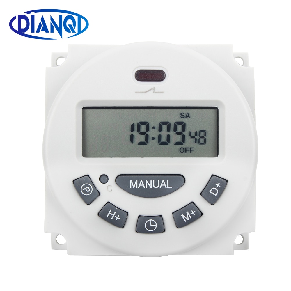 Nieuw Type L701 Ac 220V 230V 12V 110V 24V 16A Digitale Timer Controller 7 Dagen wekelijkse Programmeerbare Timer Schakelaar Minuten Teller