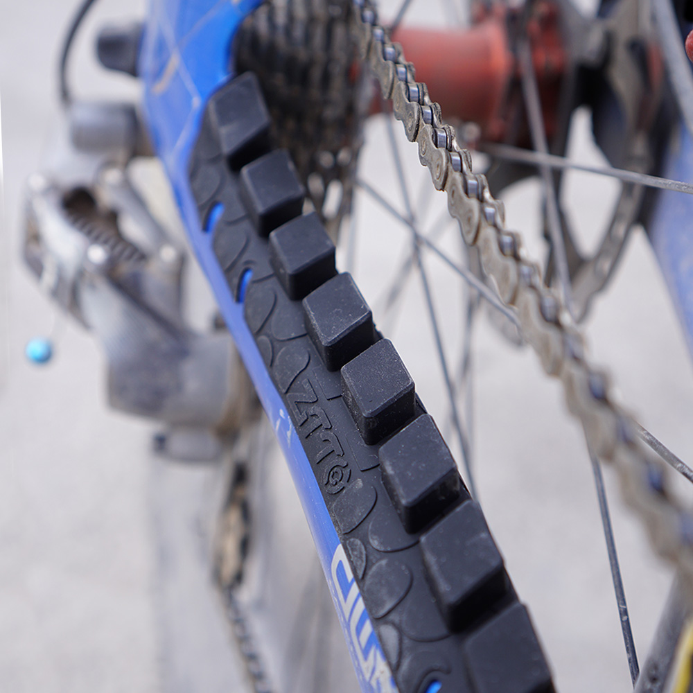 ZTTO MTB Rahmen Silikon Airbag Schutz Fahrrad Kettenstrebe Schutz Schutz Pad Airbag Unterrohr Aufkleber Anti Fahrrad Kette Klopfen