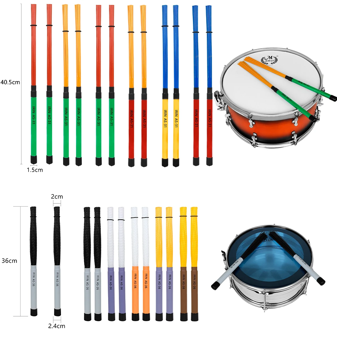 Jazz Trommel Stock Nylon Trommel Pinsel für Trommeln Tragbare Jazz Musical Trommel Stock Reinigung Werkzeug Schlagzeug Instrument Teile