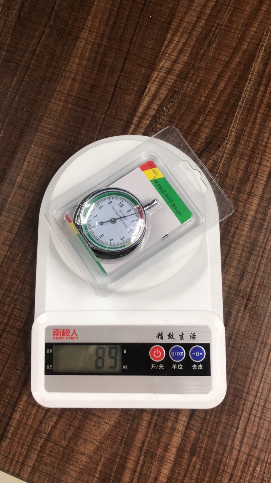 Automobile Self Driving Electronic Scale Tire Tread Pattern Depth Measuring Instrument Tread Car Tire Depth Thickness Mete