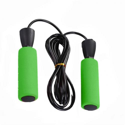 Unisex Sport Jump Rope Fitness Adjustable Fast Speed Jump Wire Skip Rope Skipping Cord for Gym Fitness Home Exercise Slim Body: Green  