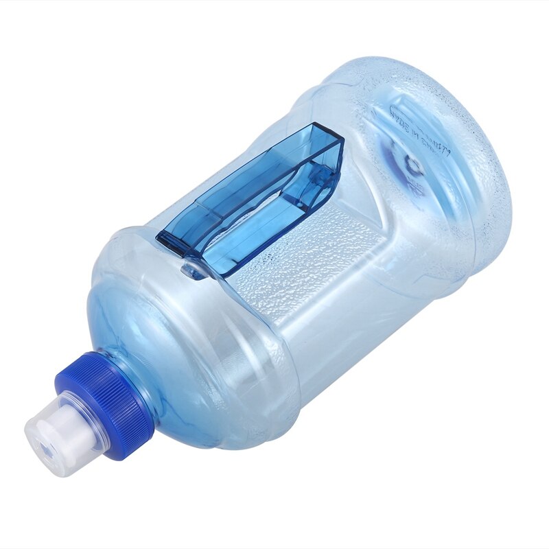 1L Big Large BPA Free Sport Gym Training Party Drink Water Bottle Cap Kettle Color:Blue Capacity:1 L