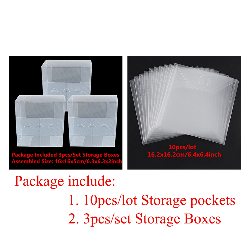 Clear Storage Bag/ Box Set Used to Store Handicraft Metal Cutting Die And Handicraft Auxiliary Tools.: D