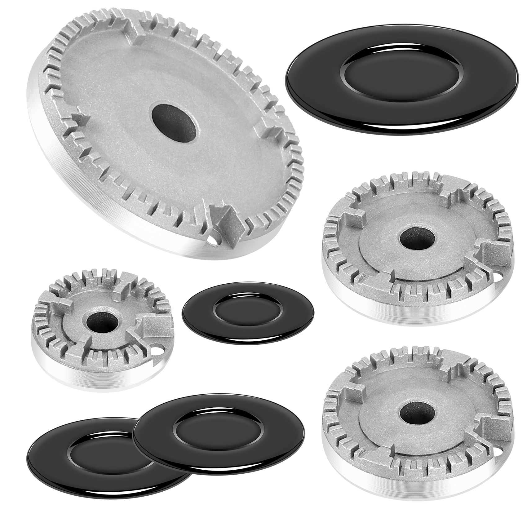 Oven Gas Hob Burner Crown Flame Cap, Gas Burner Flame Cap