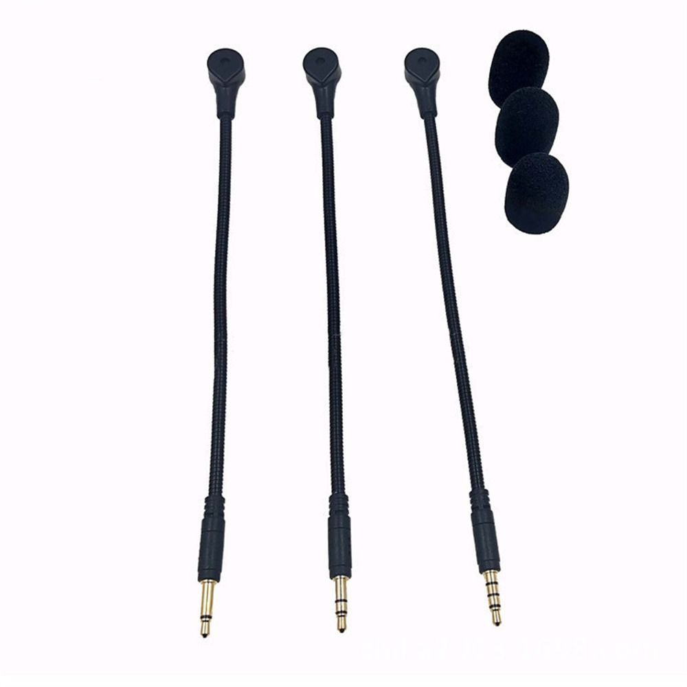 E-Sports Vervanging Koptelefoon Microfoon Game 3.5mm Bedraad HD Voice Microfoon Afneembare Mono In-line Headset Microfoon Oortelefoon